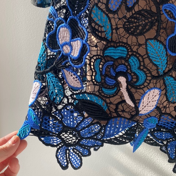 Self Portrait Maxine Guipure Floral Lace D… - Picture 9 of 14